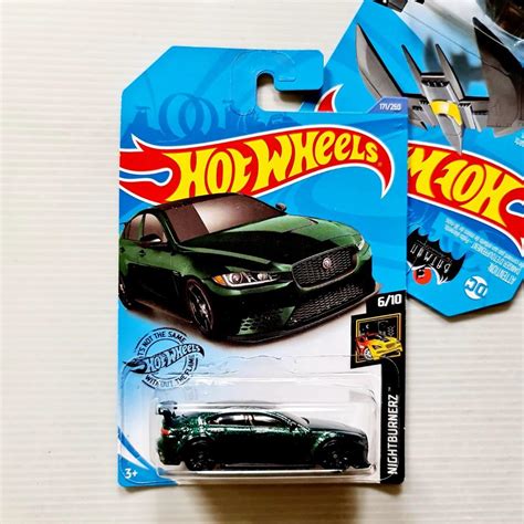 Hot Wheels Jaguar XE SV Project 8 Hotwheels Nightburnerz Hobbies Toys Toys Games On Carousell