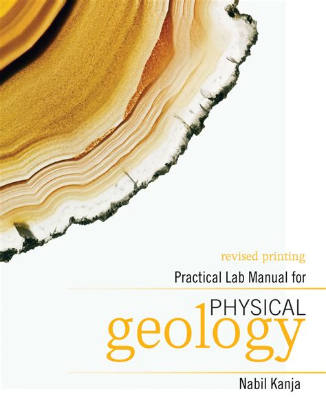 Practical Lab Manual For Physical Geology Higher Education