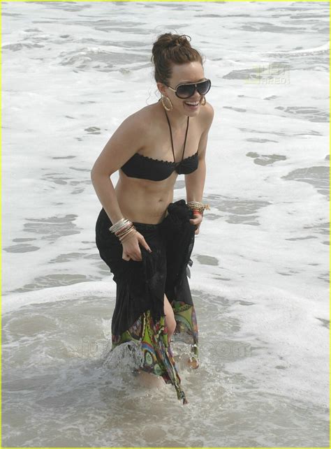 Hilary Duff Bikini In A Bottle Photo 472571 Bikini Hilary Duff