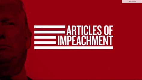 Nbc News Impeachment Vote Noon Special Report Open Youtube