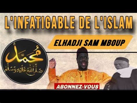 Aimer la voix d or de El hadji Sam MBOUP qui éloge les paroles de