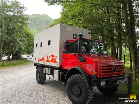 Mercedes Unimog U Camper Overland United Kingdom