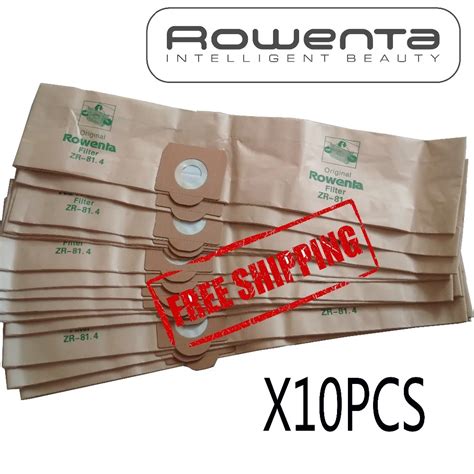 Pcs Dust Bag For Rowenta Zr Vcp Ru Vacuum Cleaner Paper