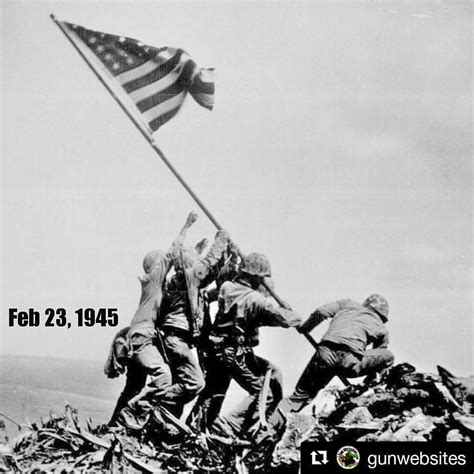 Gun Websites — “raising The Flag On Iwo Jima” A Photograph Taken