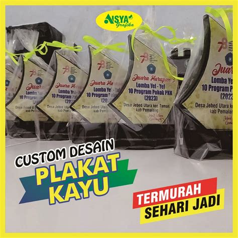 Jual CETAK PLAKAT KAYU PLAKAT KAYU MURAH PLAKAT KENANG KENANGAN