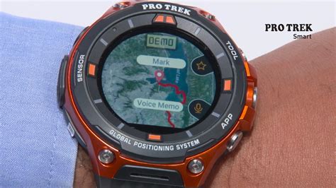 Casio At Ces Pro Trek Wsd F20 Youtube