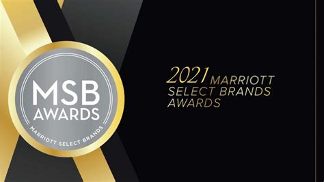 2021 Marriott Select Brands Awards - Total Management Systems, Inc.