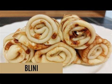 Blini Blintschiki Bliny Rezept Russische Pfannkuchen Mit Milchm Dchen