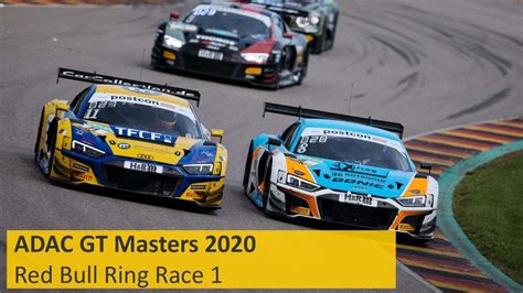 Adac Gt Masters Race Red Bull Ring Re Live English Youtube