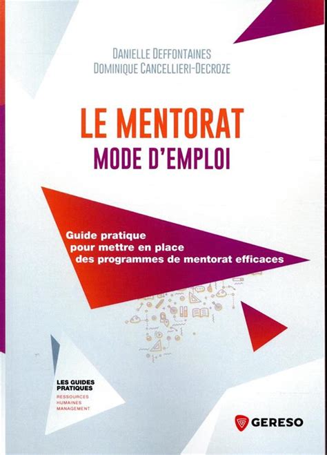 Le Mentorat Mode D Emploi Guide Pratique Pour Mettre En Place Des