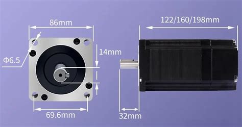 Nema34 Brake Stepper Motors Ican