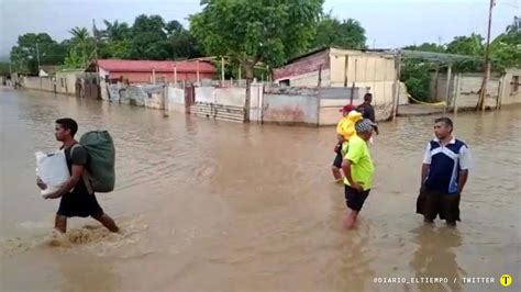 Desborde Del Río Neverí Causó Daños En Al Menos Nueve Entidades