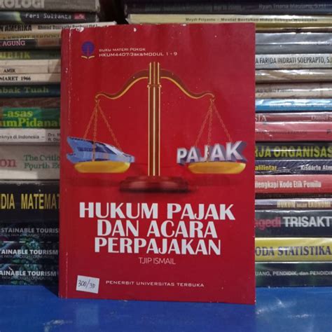 Jual Buku Ut Hukum Pajak Dan Acara Perpajakan By Tjip Ismail Shopee