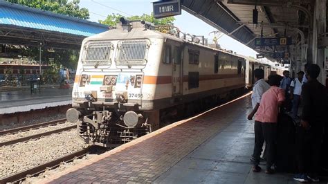 Manmad Jn Skip 12859 Csmt Howrah Gitanjali Express Youtube