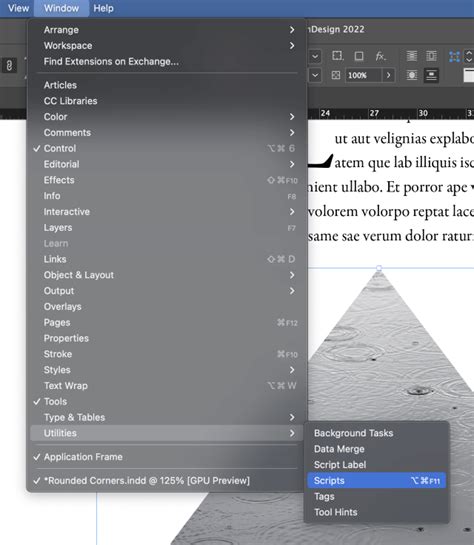 Quick Ways To Round Corners In Adobe Indesign