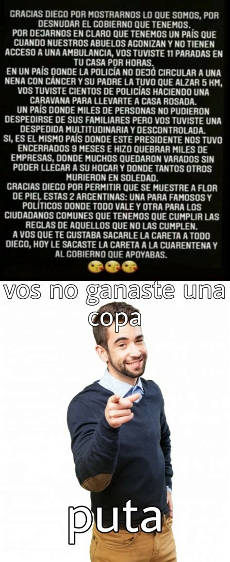 Puta De Mierda Meme Subido Por Julianceballos Memedroid