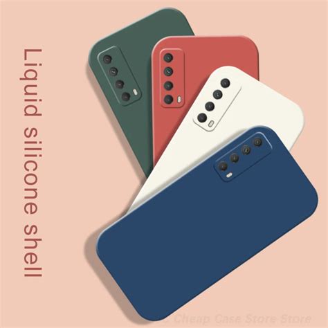 Funda De Silicona L Quida Para Tel Fono Huawei P Smart Protector