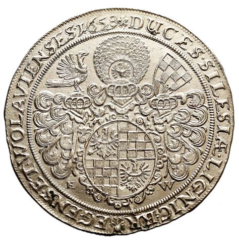 Thaler Georg Iii Ludwig Iv And Christian Herzogtum Liegnitz