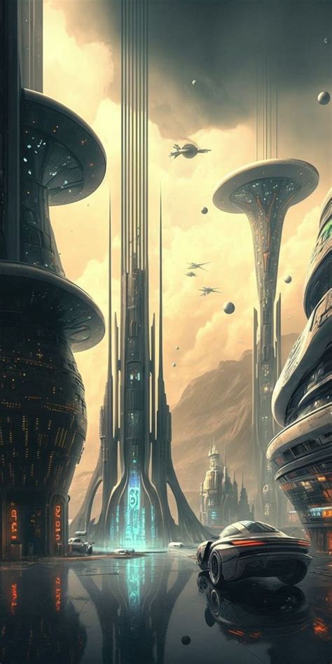 Pin by Mandi Lavoie on Concept Art - Places - Futuristic | Futuristic ...