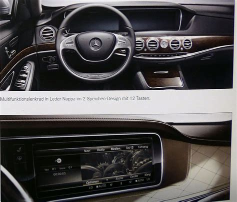 W222 Mercedes Benz S Class Brochure Leaked W222 S Class Leaked Brochure 01 Paul Tan S