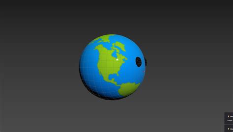 Character Cartoon Earth D Model Cgtrader