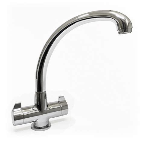 Bluci Milano Twin Lever Kitchen Mixer Tap Sinks