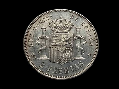 Espa A Alfonso Xii Pesetas Msm Catawiki