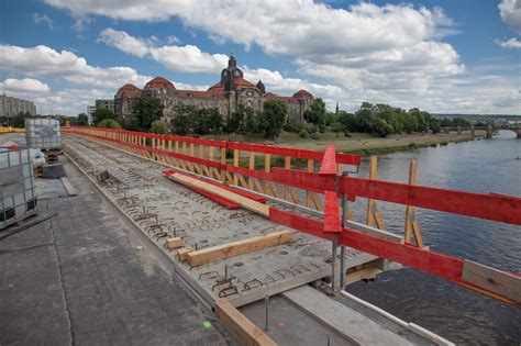 Carolabrücke in Dresden Erster Einsatz von Carbonbeton im