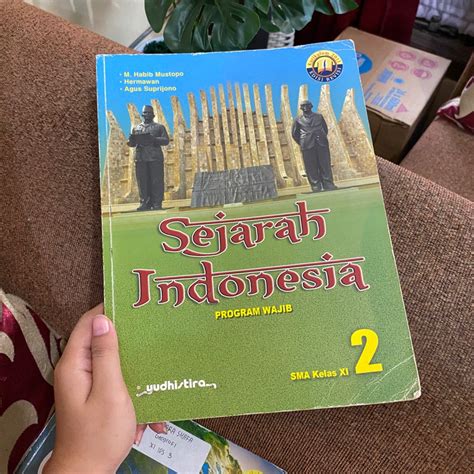 Jual Buku Sejarah Indonesia SMA MA Kelas 2 Yudisthira Shopee Indonesia