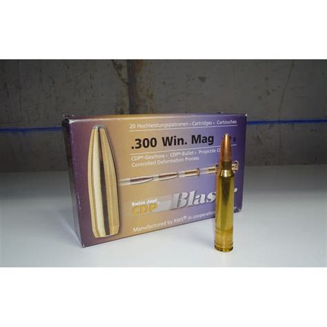 Blaser 300 Win Mag 165gr CDP Armería Trelles S L