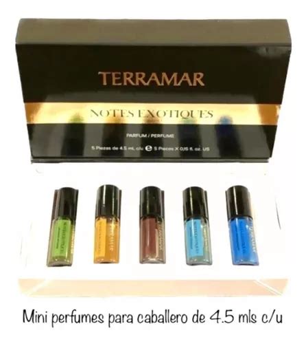 Muestrario Perfumes Terramar Para Caballero Mercadolibre