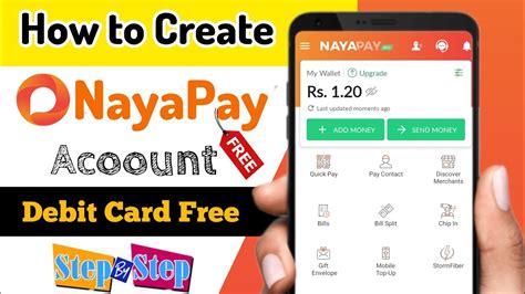 Create Use NayaPay Account In 2024 Get Nayapay Free Debit Card