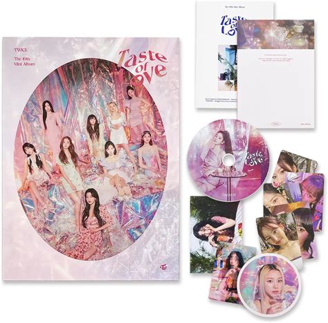 TWICE 10th Mini Album Taste Of Love In Love Ver Cover Sleeve