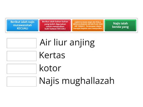 Jawab Semua Soalan Berikut Match Up