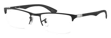 Ray Ban Optical Rx8413 Carbon Fibre Prescription Eyeglasses