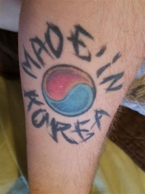 S.Korean flag done by Rich at Lakeside Tattoo in Richmond,VA : r/tattoos