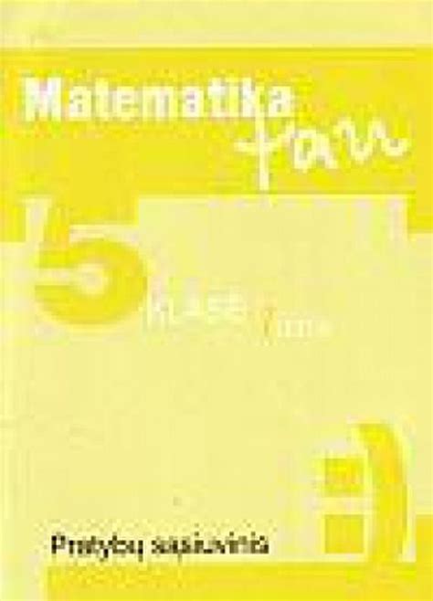 Matematika Tau 5 1 Dalis Kaina Nuo 8 00 6 Pard