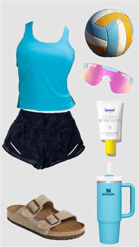 Beach Volleyball Outfits Shuffles Volleyball Fit