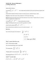 Unit Discussion Docx Math Discrete Mathematics Learning