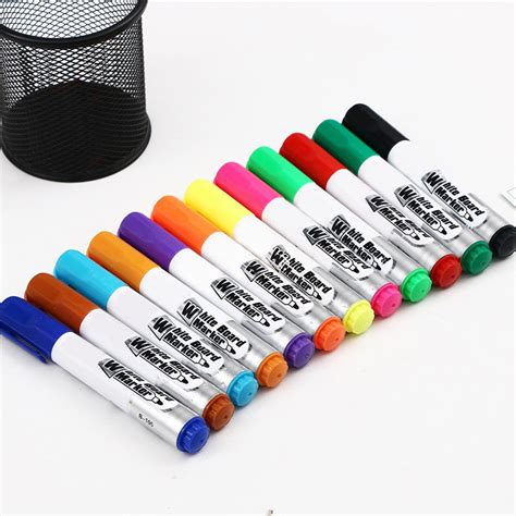 Hot Selling Colorful Whiteboard Pen Erasable Water Color Marker Pen Set