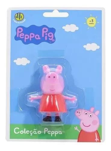 Boneca Mini Peppa Pig Cm Cole O Peppa Pig Miniatura Dtc