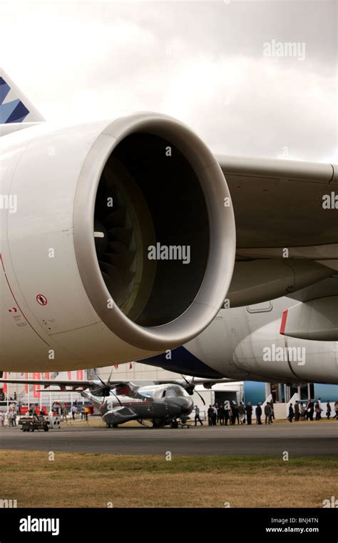 Airbus A380 Jumbo Jet Stock Photo - Alamy