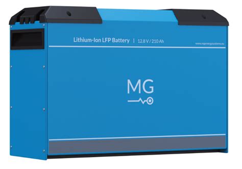 MG Lithium Ion LFP Accu 12 8V 210Ah Lithium LFP MG Batterijen