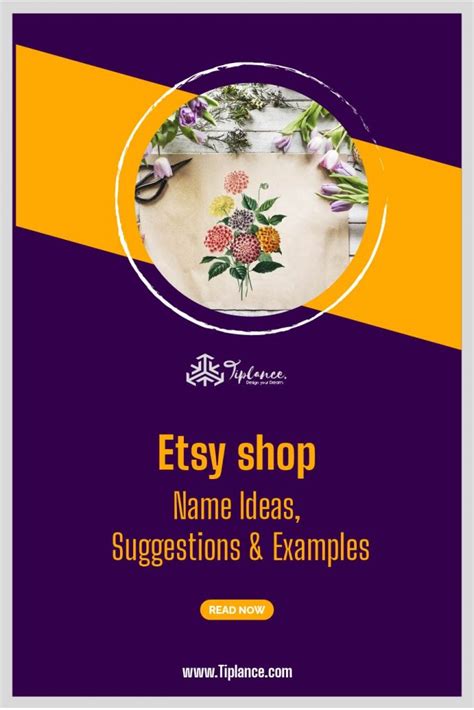 101 Catchy Etsy Shop Names Ideas And Suggestions Tiplance