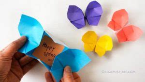 Origami Blue Butterfly Boxes – Leyla Torres – Origami Spirit