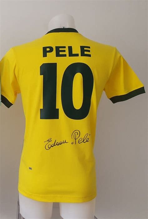 Maglia Pel Brasile Coppa Del Mondo Autografata Charitystars