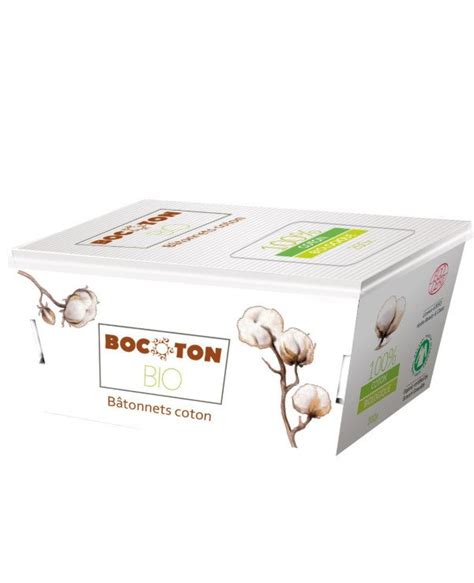 Bocoton Bio Organic Cotton Buds Batonnets Coton 200 pcs buy from AZUM ...