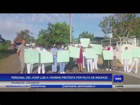 Protesta Personal Del Hospital Rural Luis H En Macaracas Los Santos