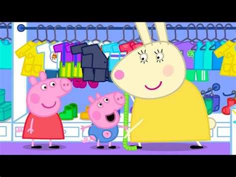 Shopping For George Pig S New Clothes Peppa Pig Official Full