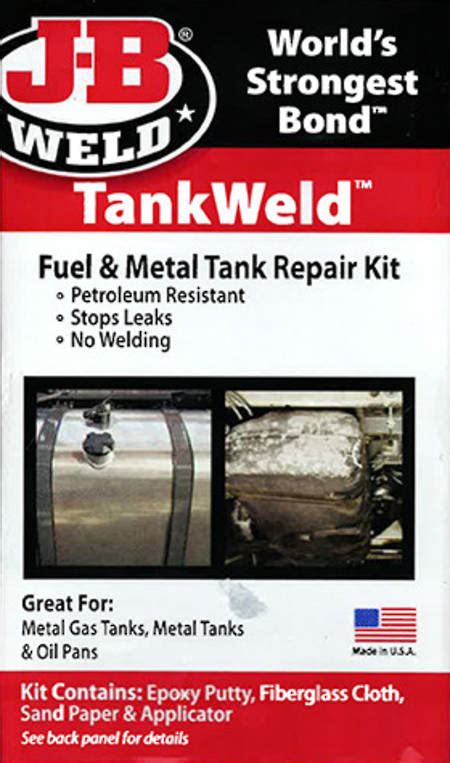 Jb Weld Tank Weld Repair Kit